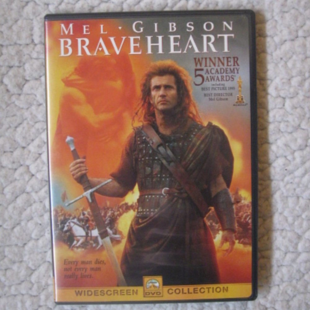 4/$15 Paramount Braveheart DVD